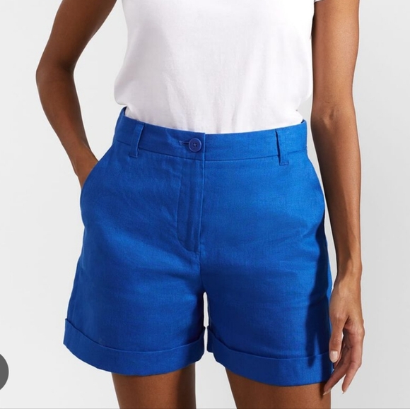 Hobbs Lenna Linen Shorts - Picture 1 of 10